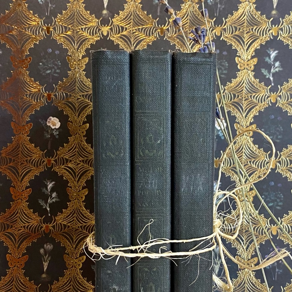 Set of 3 Antique Pocket University Books Circa 1925
